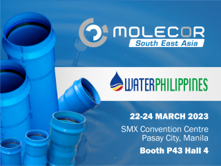 Molecor (SEA) Sdn Bhd will participate in Water Philippines from 22-24 March 2023 Molecor (SEA) Sdn Bhd will participate in Water Philippines from 22-24 March 2023